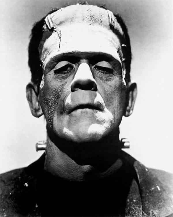 Boris Karloff als Frankensteins Monster in "The Bride of Frankenstein", USA 1935